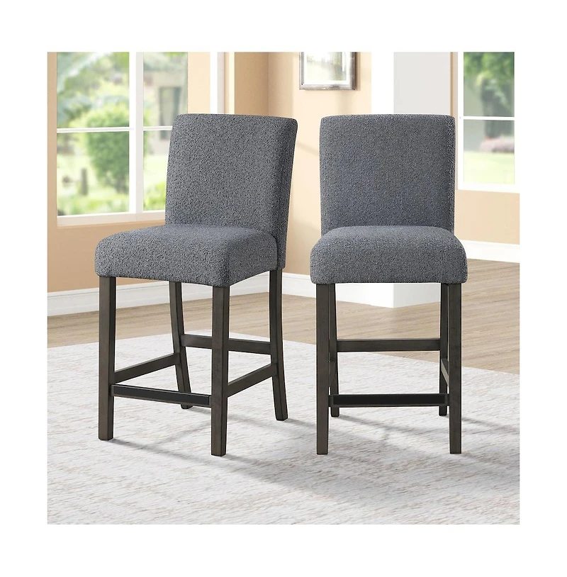 New Classic Furniture High Line Upholstered Counter Chair (Set of 2)