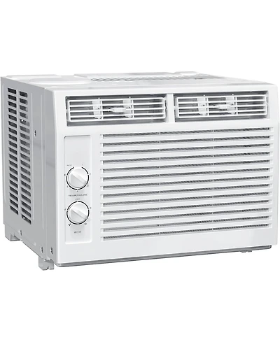 Antarctic Star 5000 Btu Window Air Conditioner, Quiet Cooling with Easy Knob Control