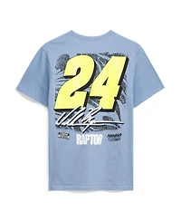 Classic Ink Usa Men's Powder Blue William Byron Raptor T-Shirt