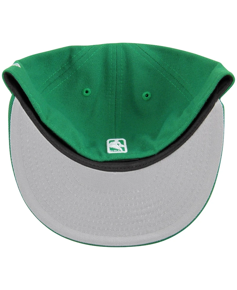 New Era Men's Kelly Green Boston Celtics Team Color 59FIFTY Fitted Hat