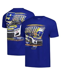 Classic Ink Usa Men's Royal Chase Elliott Fast 2-Spot T-Shirt