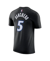 Jordan Men's and Women's Paolo Banchero Black Orlando Magic Name & Number T-Shirt - Statement Edition