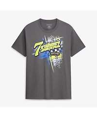 Spire Motorsports Men's Charcoal Daniel Suarez 7 Freeway Insurance T-Shirt