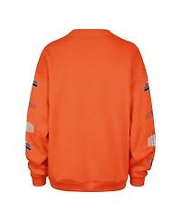 '47 Brand Women's Orange New York Knicks 2025/26 City Edition Go Big Oversized Sweatshirt