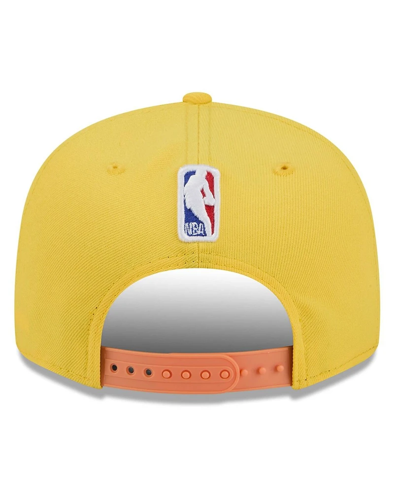 New Era Men's Gold Cleveland Cavaliers 2025/26 City Edition Alternate 9FIFTY Snapback Hat