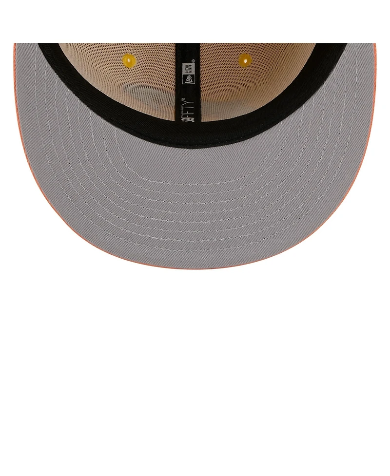New Era Men's Gold Cleveland Cavaliers 2025/26 City Edition Alternate 59FIFTY Fitted Hat