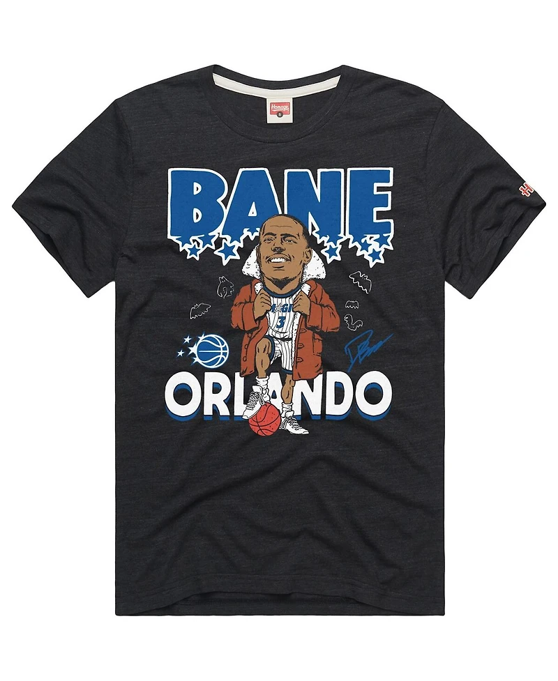 Homage Men's and Women's Desmond Bane Charcoal Orlando Magic Signature Tri-Blend T-Shirt