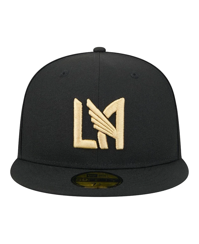 New Era Men's Black Lafc Kickoff 59FIFTY Fitted Hat