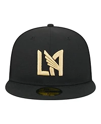 New Era Men's Black Lafc Kickoff 59FIFTY Fitted Hat