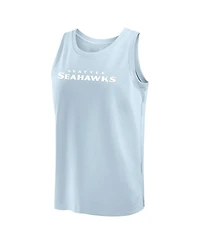 Fanatics Men's Light Blue Seattle Seahawks Elements Tank Top