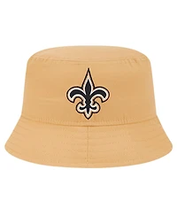 New Era Men's Gold Orleans Saints Helmet Bucket Hat