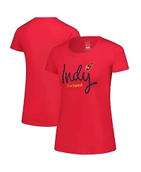 Stadium Essentials Women's Red Indiana Fever Third Quarter T-Shirt