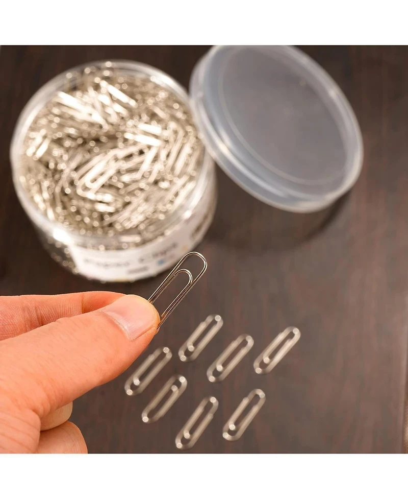 Danrong Paper Clips Paperclips Paper Clips Suitable for Office School and Daily Use