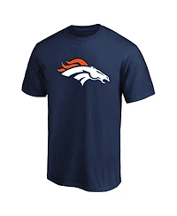 Fanatics Men's Bo Nix Navy Denver Broncos Big & Tall Player Name Number T-Shirt