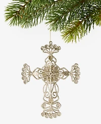 Holiday Lane Blessed Cross Ornament, Macy's Exclusive
