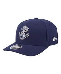 New Era Men's Navy Midshipmen 9SEVENTY Stretch-Snap Adjustable Hat