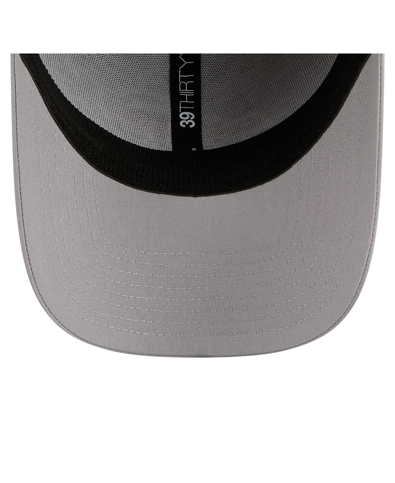 New Era Men's Gray Buffalo Bills Perforated 39THIRTY Flex Hat