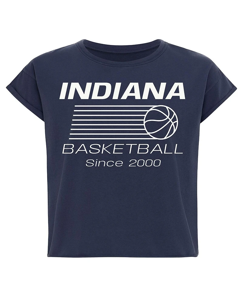 Sportiqe Women's Blue Indiana Fever Athletic Club Collection Alana T-Shirt