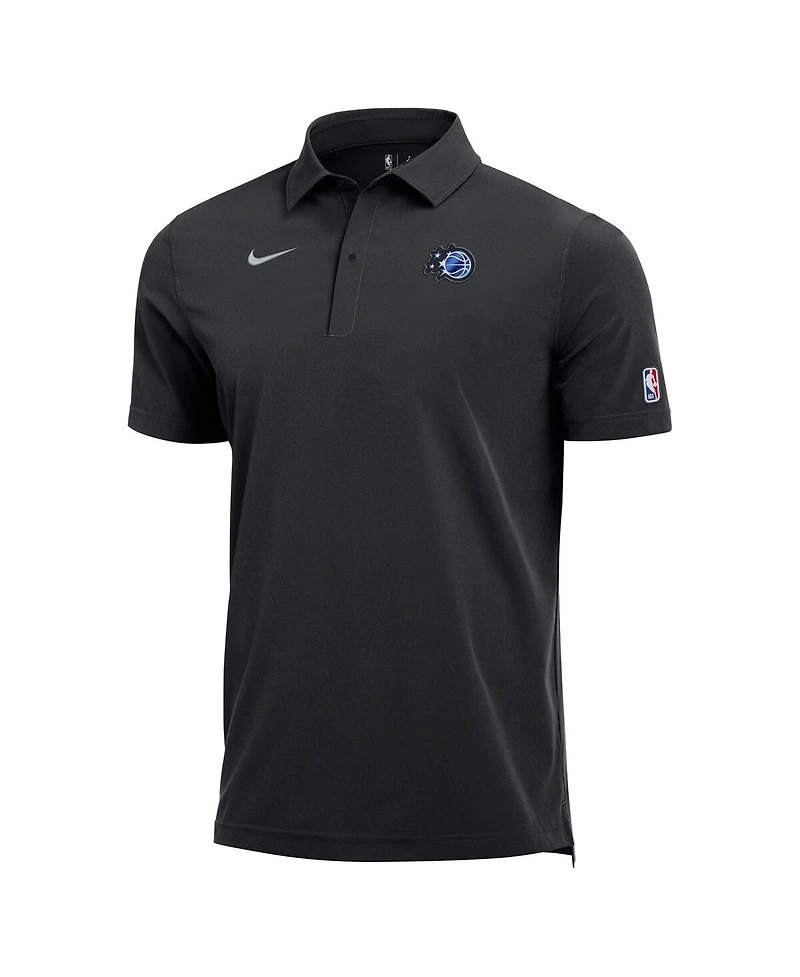 Nike Men's Black Orlando Magic 2025/26 Authentic Dri-fit Coaches Polo Shirt