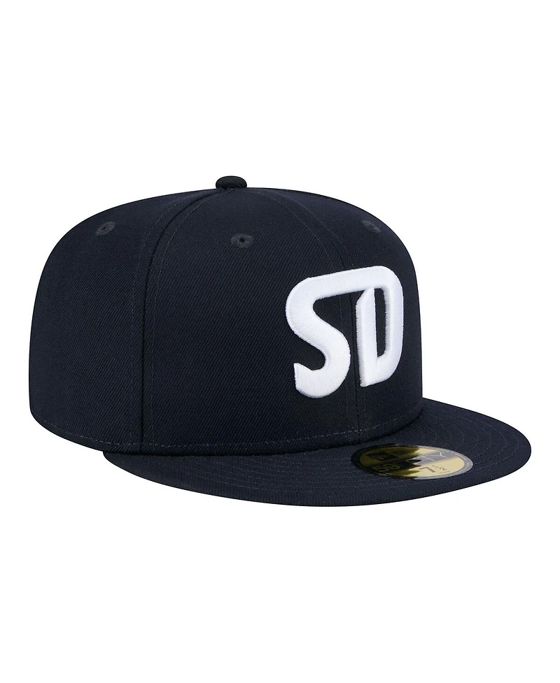 New Era Men's Navy San Diego Fc Kickoff 59FIFTY Fitted Hat