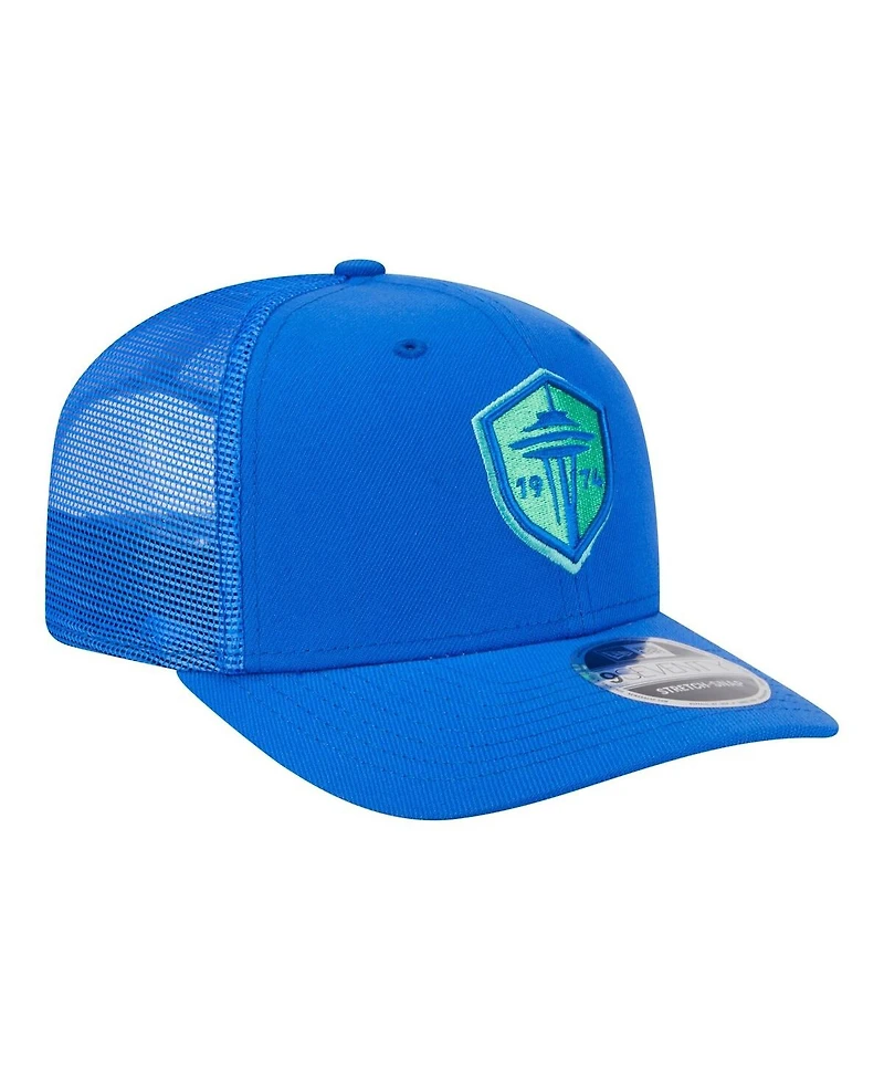New Era Men's Blue Seattle Sounders Fc Jersey Hook 9SEVENTY Adjustable Hat
