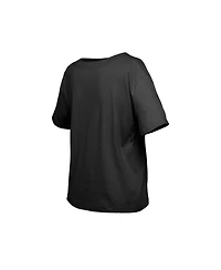 New Era Girl's Big Boys and Girls Black Philadelphia Flyers Flip Sequin T-Shirt