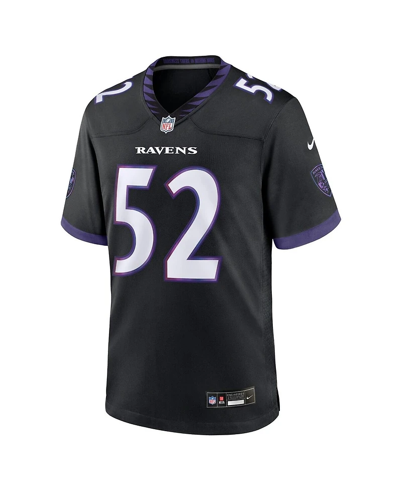 Nike Men's Ray Lewis Black Baltimore Ravens Alternate Retired Player Game Jersey