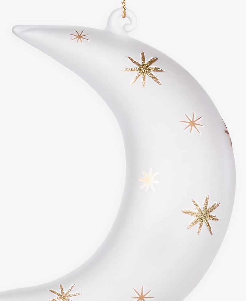 Holiday Lane Celestial Gems Moon with Star Ornament, Macy's Exclusive