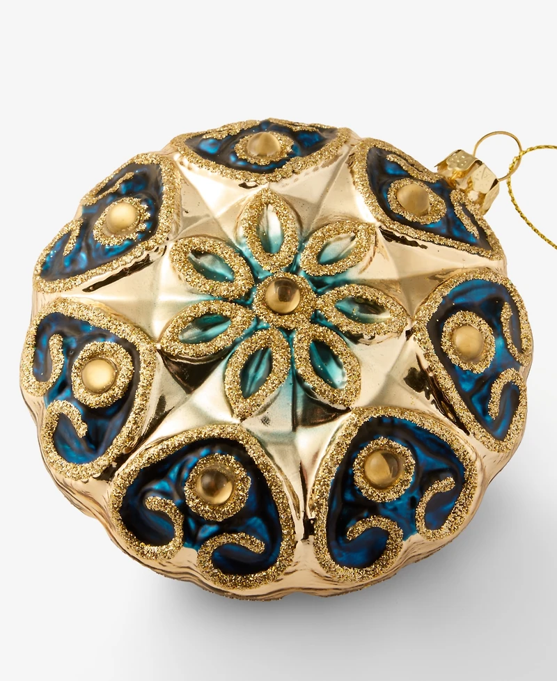 Holiday Lane Celestial Gems Disk Ornament, Macy's Exclusive