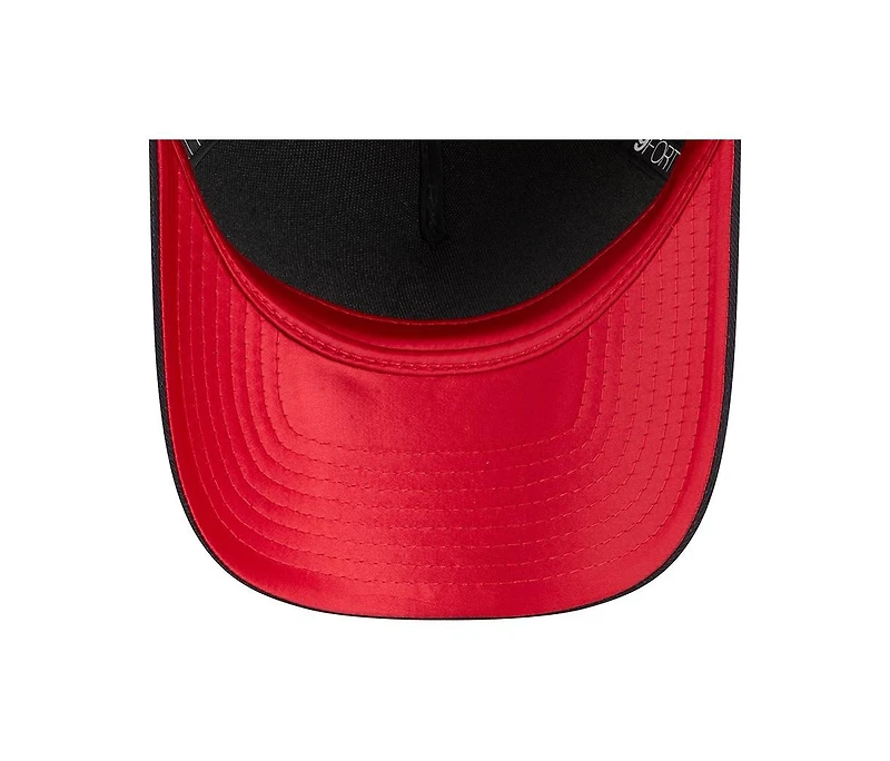 New Era Women's Navy St. Louis Cardinals Metallic A-Frame 9FORTY Adjustable Hat