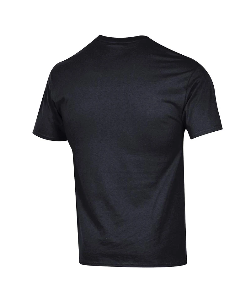 Champion Men's Black Wake Forest Demon Deacons Basic Arch T-Shirt