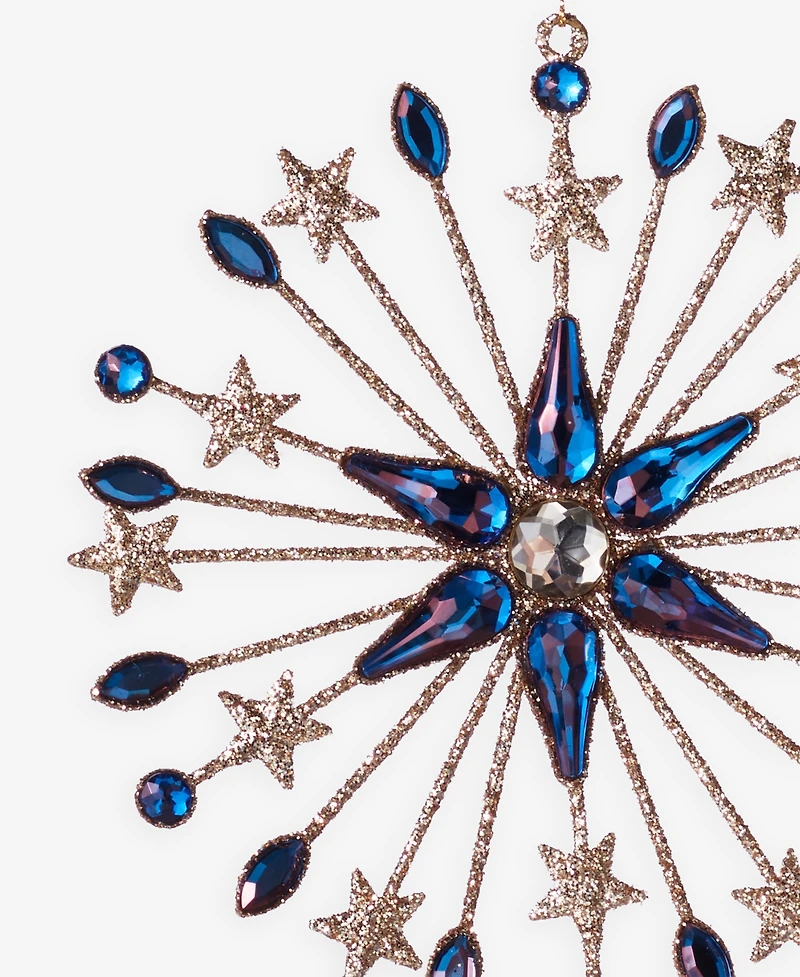 Holiday Lane Celestial Gems Snowflake Ornament, Macy's Exclusive