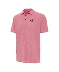 Antigua Men's Red Carolina Hurricanes Twine Polo Shirt