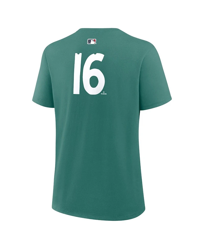 Nike Women's Jarren Duran Green Boston Red Sox City Connect Name and Number T-Shirt