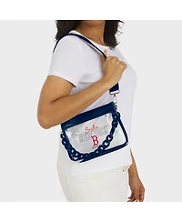 Wear by Erin Andrews Boston Red Sox Plastic Chain Mini Crossbody Bag