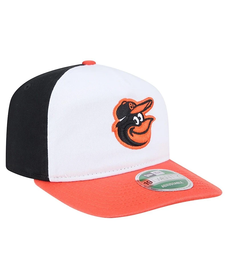 New Era Men's White Baltimore Orioles Team 19TWENTY Adjustable Hat