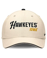 Nike Men's Natural Iowa Hawkeyes 2026 Primetime Swooshflex Hat