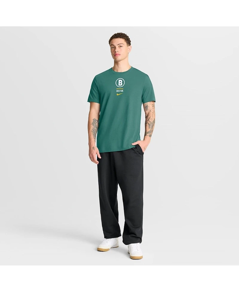 Nike Men's Green Boston Red Sox City Connect 2-Hit T-Shirt