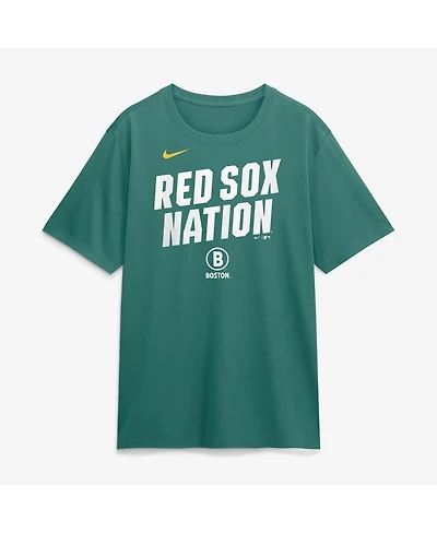 Nike Men's Green Boston Red Sox 2026 City Connect Team Phrase Script Dri-fit T-Shirt