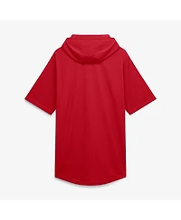 Nike Men's Red St. Louis Cardinals Arched Wordmark Tri-Blend Hooded T-Shirt