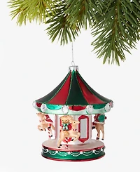 Holiday Lane Christmas Cheer Merry-Go-Round Ornament, Macy's Exclusive