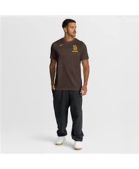 Nike Men's Brown San Diego Padres Knockout Team Legend Dri-fit T-Shirt