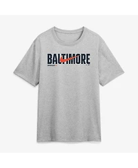 Nike Men's Heather Gray Baltimore Orioles Swoosh Legend Dri-fit T-Shirt