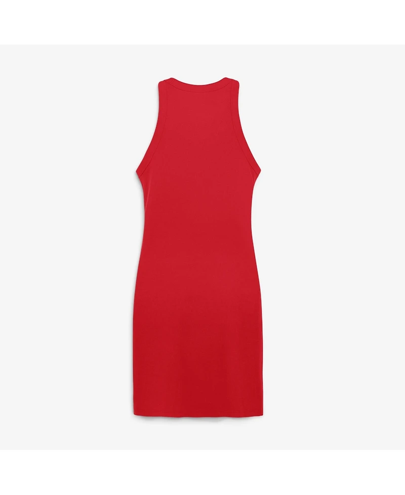 Fanatics Women's Red Philadelphia Phillies Tri-Blend Ribbed Sleeveless Dress