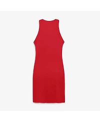 Fanatics Women's Red Philadelphia Phillies Tri-Blend Ribbed Sleeveless Dress