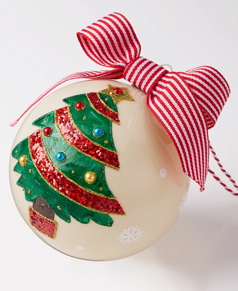 Holiday Lane Christmas Cheer 2026 Ball Ornament, Macy's Exclusive