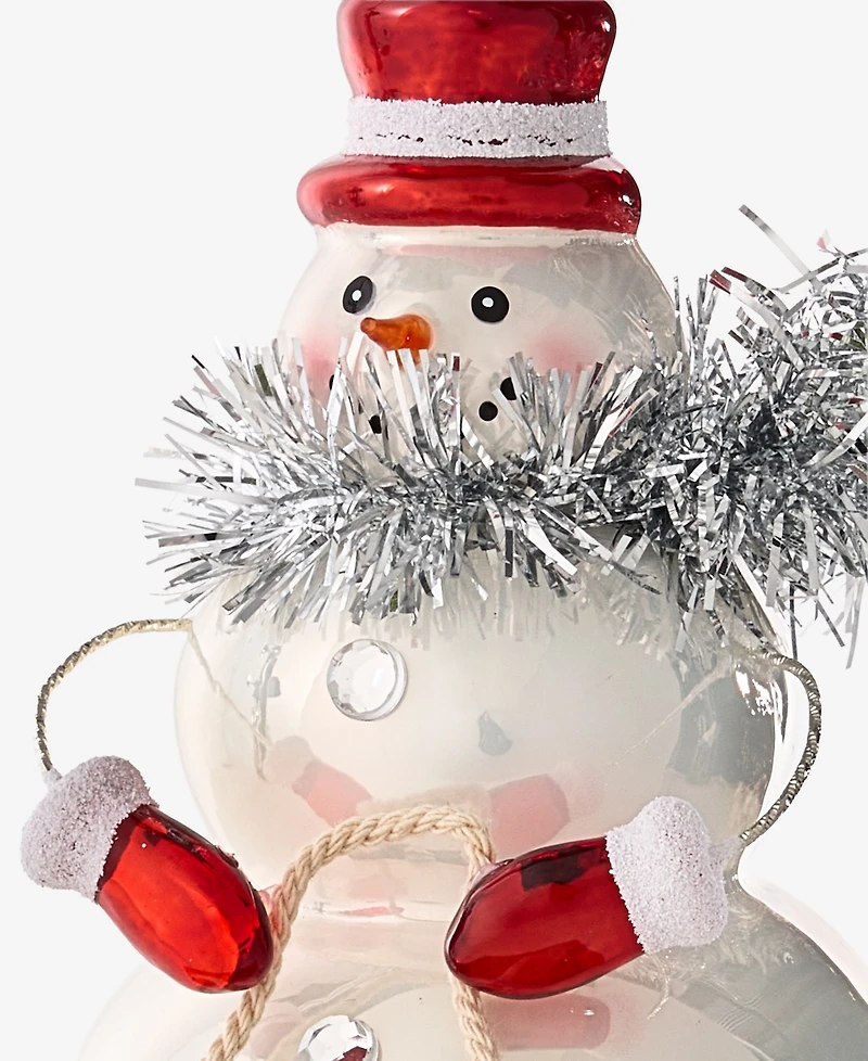 Holiday Lane Christmas Cheer Snowman Ornament, Macy's Exclusive