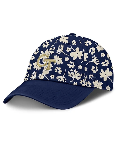Fanatics Women's Navy Georgia Tech Yellow Jackets Blossom Adjustable Hat