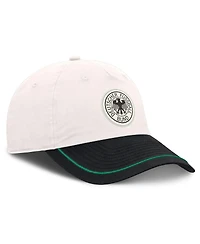 Fanatics Men's White/Black Germany National Team Tri-Blend Dad Adjustable Hat