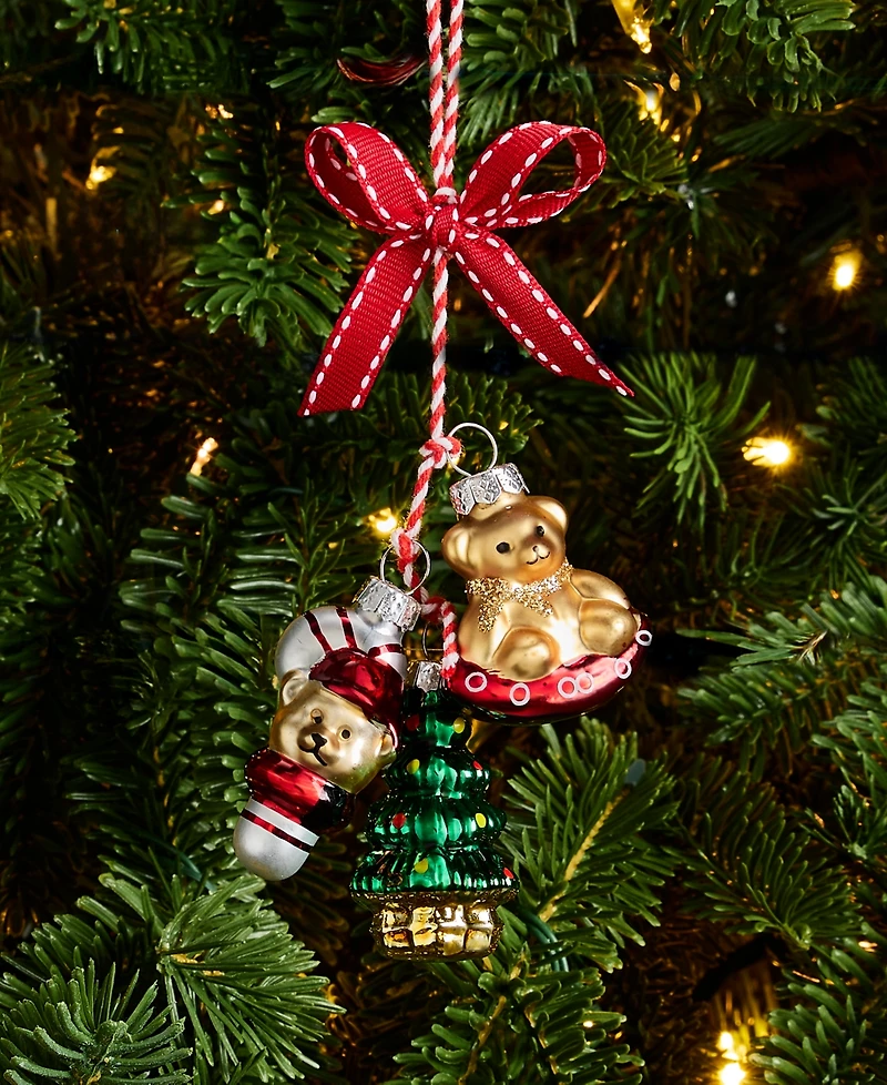 Holiday Lane Christmas Cheer Pendant Ornament, Macy's Exclusive